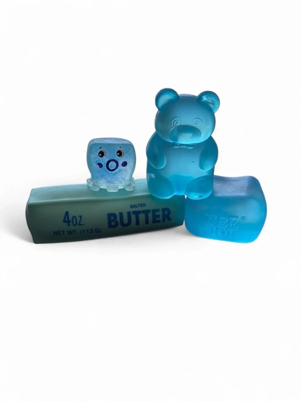 Squishy Toy- Blue Bundle! Includes authentic NeeDoh
